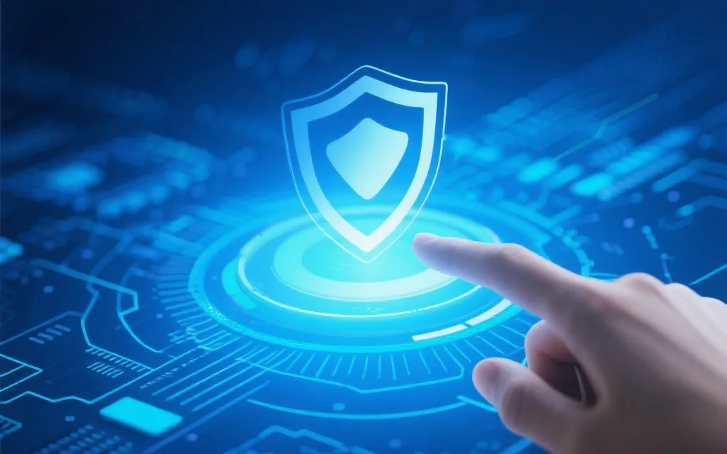 数据安全验证，用户安心操作，科技感十足